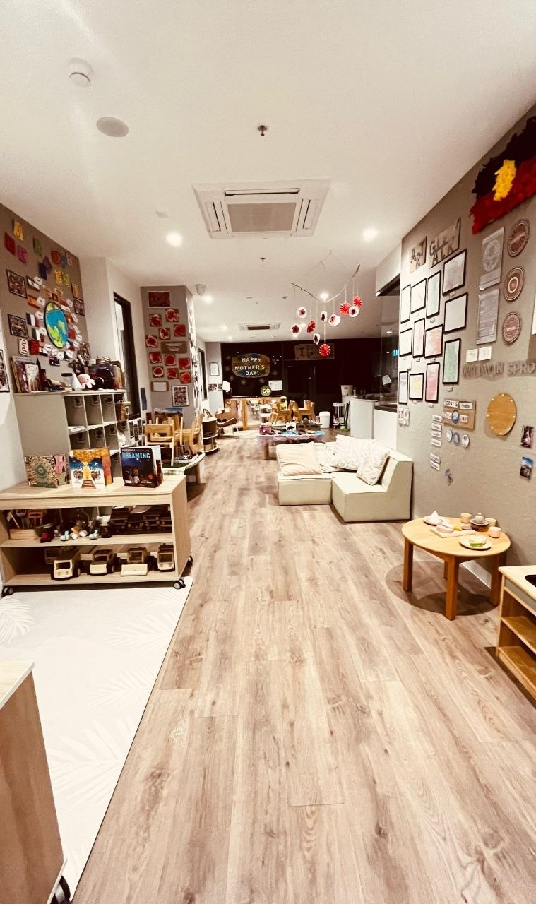 Childcare centre interior in Richmond Melbourne cleaned to Department of Health guidelines