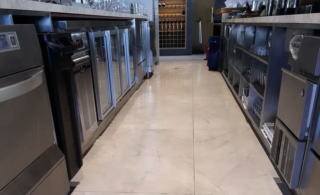 Commercial kitchen cleaned by Blancoz in Melbourne