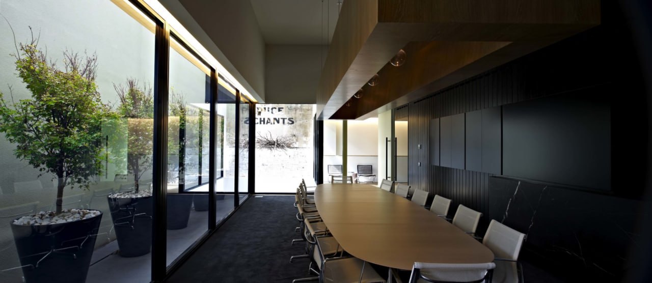 Property developer's boardroom in South Yarra Melbourne cleaned by Blancoz